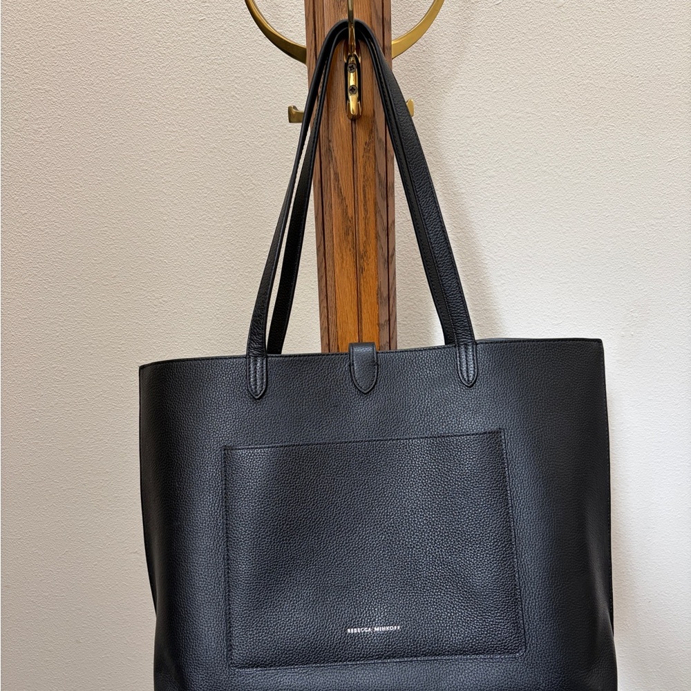 Rebecca Minkoff Black Leather Tote